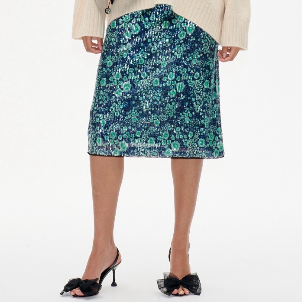 Baum Und Pferdgarten Anthropologie Jolette Sequin Midi Skirt